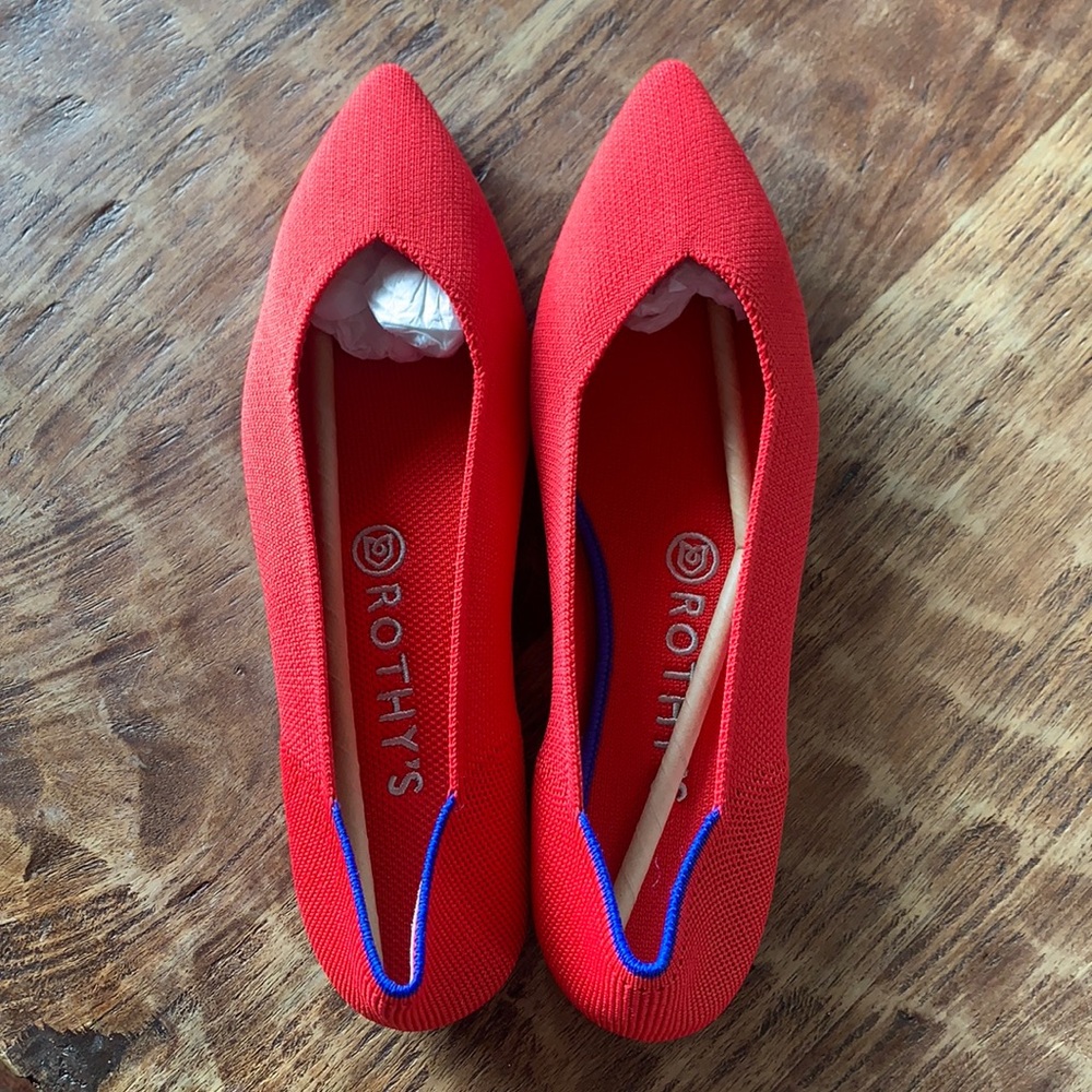 Red Rothy’s size 8.5